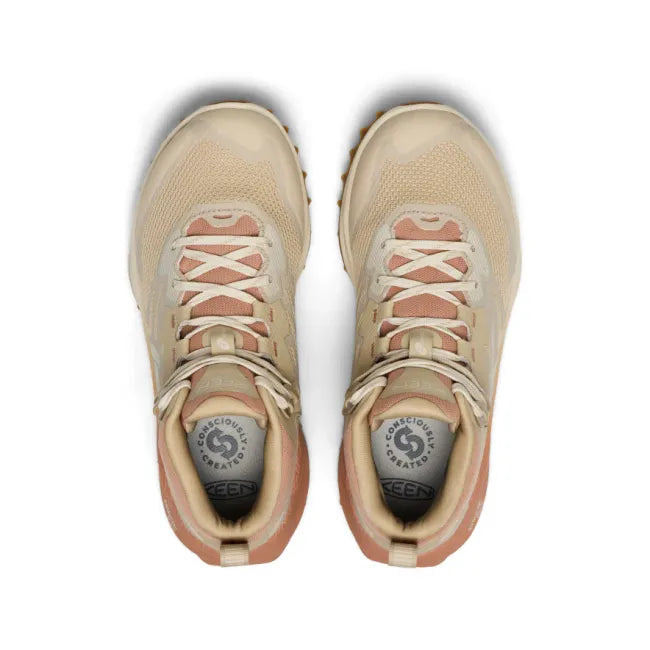 Lace upper of safari cork beige KEEN Women&
