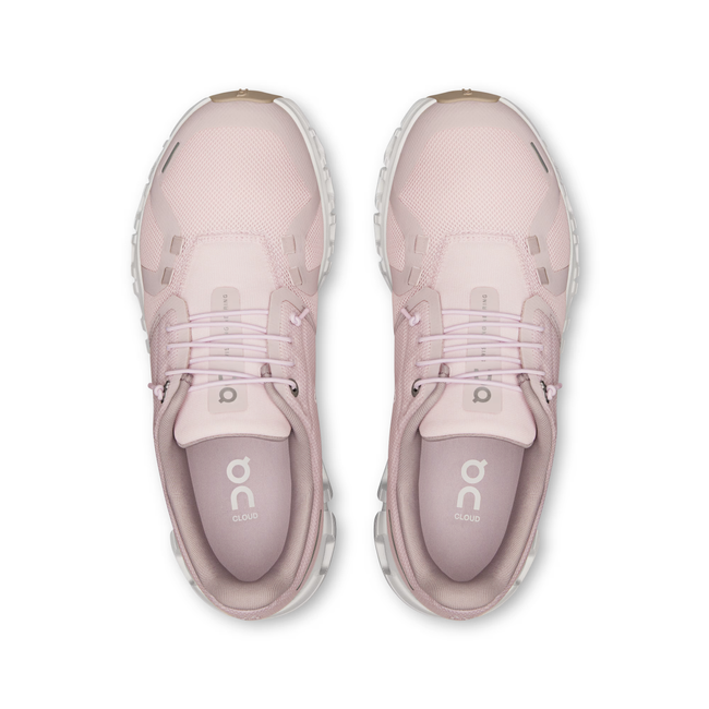 Tops of On Running Women's Cloud 6 Running Shoes in Orchid Pink