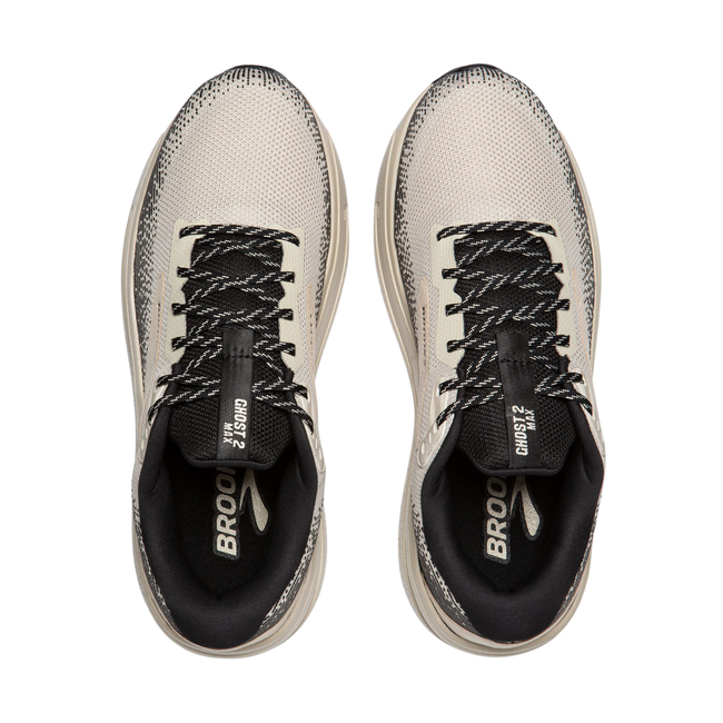 Brooks Men's Ghost Max 2 Running Shoe Pelican/Pelican/Black 110431-092