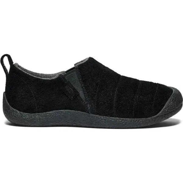 Men's Keen Howser II Suede Leather Slipper Black Suede 1029413