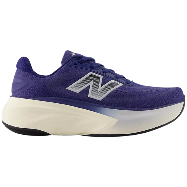 Side of New Balance Women's Fresh Foam X More V6 Running Shoe in Blue Oyster