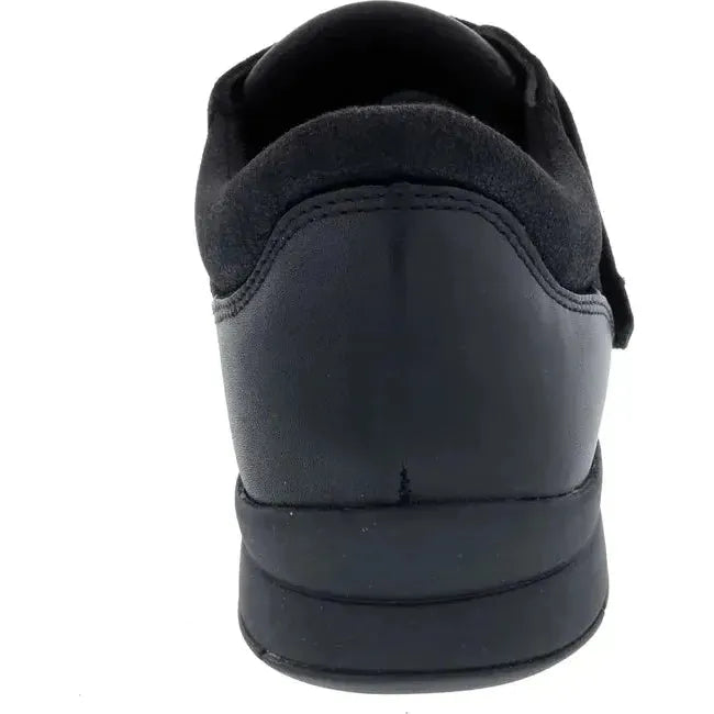 Drew Women's Moonwalk Shoe Black Stretch Leather 14100-19