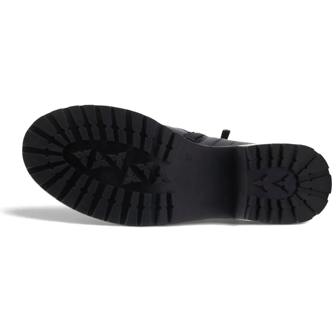 Sole of black leather Spring Step Women&