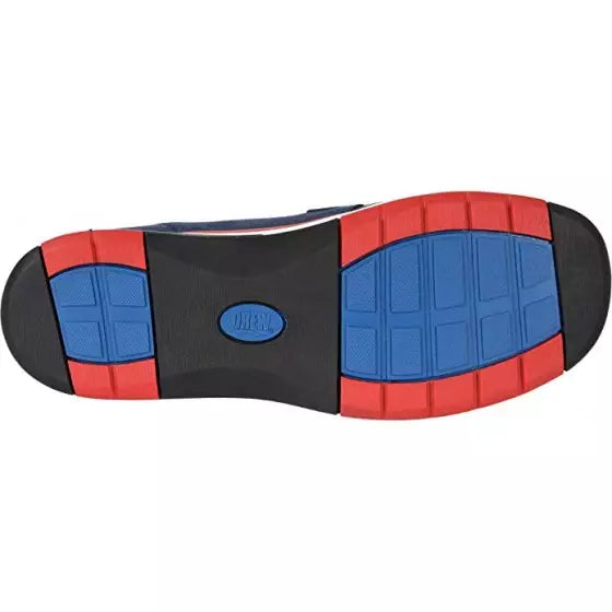 Drew Women's Discovery Shoe Blue Microdot Leather 14798-42