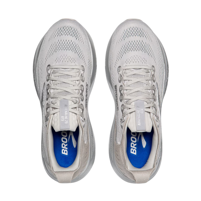 Tops of Brooks Women's Adrenaline GTS 25 Running Shoe in Silver