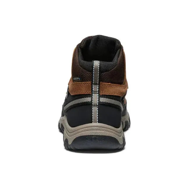 Keen Kids&#39; Targhee IV Waterproof Hiking Boot Bison/Brindle 1029559