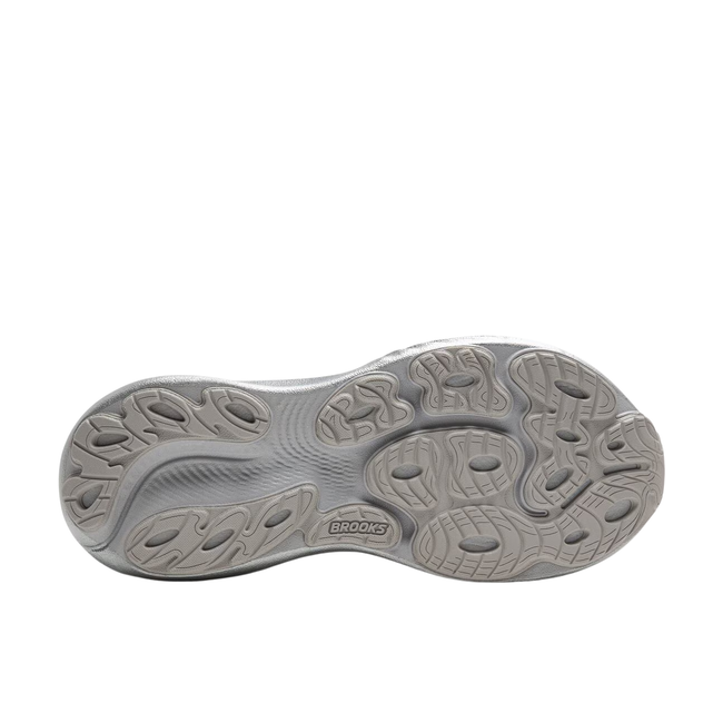 Sole of Brooks Women's Adrenaline GTS 25 Running Shoe in Silver