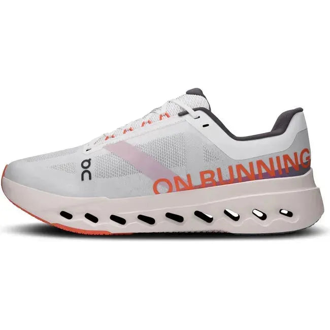 On Running Men's Cloudsurfer Next Running Shoe White/Flame 3ME30020256