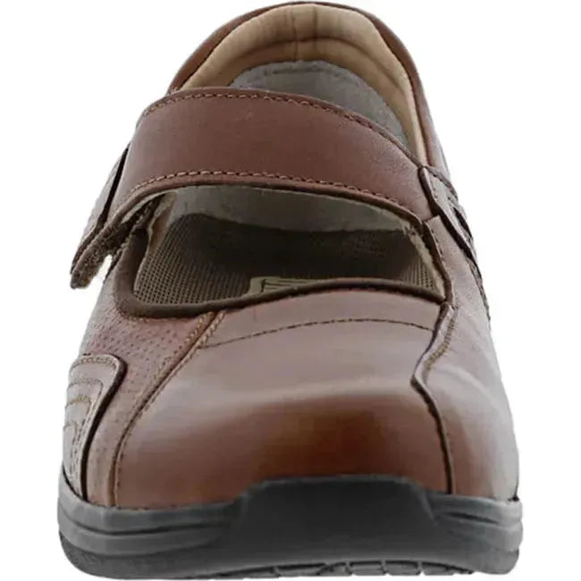 Drew Women's Heather Mary Jane Shoe Brandy Leather 14400-83