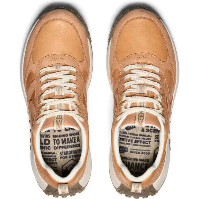 Keen Women's KS86 Leather Sneaker Natural/Birch 1029770