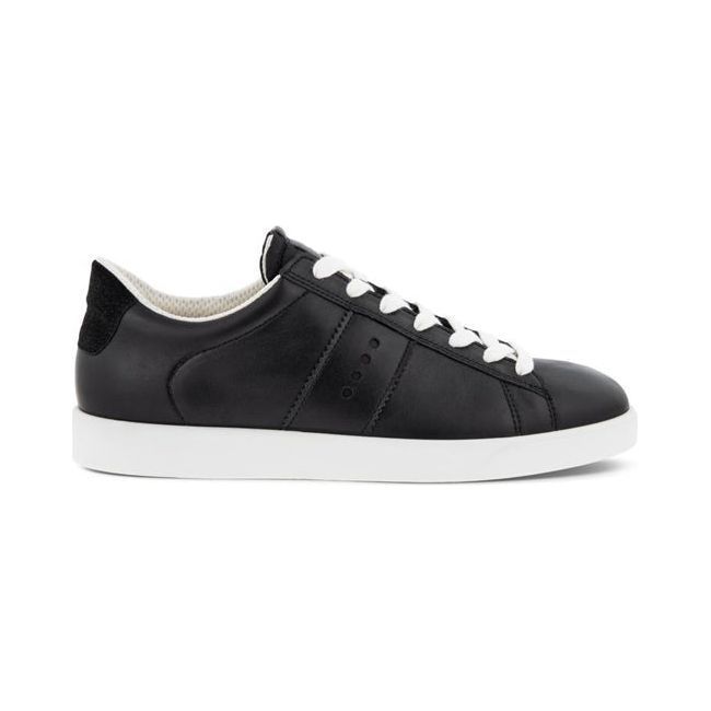 Ecco Women's Street Lite Retro Sneaker BLACK/BLACK 212803-51052