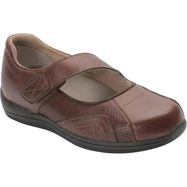 Drew Women's Heather Mary Jane Shoe Brandy Leather 14400-83