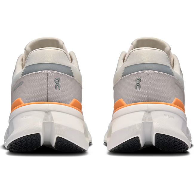 Heels of On Running Women's Cloudrunner 2 Waterproof Running Shoes in light wolf gray