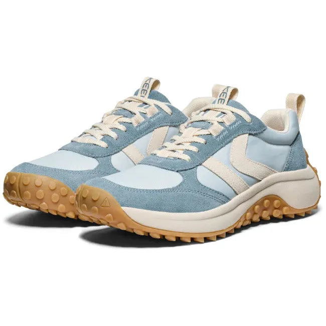 Pair of Women's Keen KS86 Sneakers in Ballad Blue Faded Denim colorway