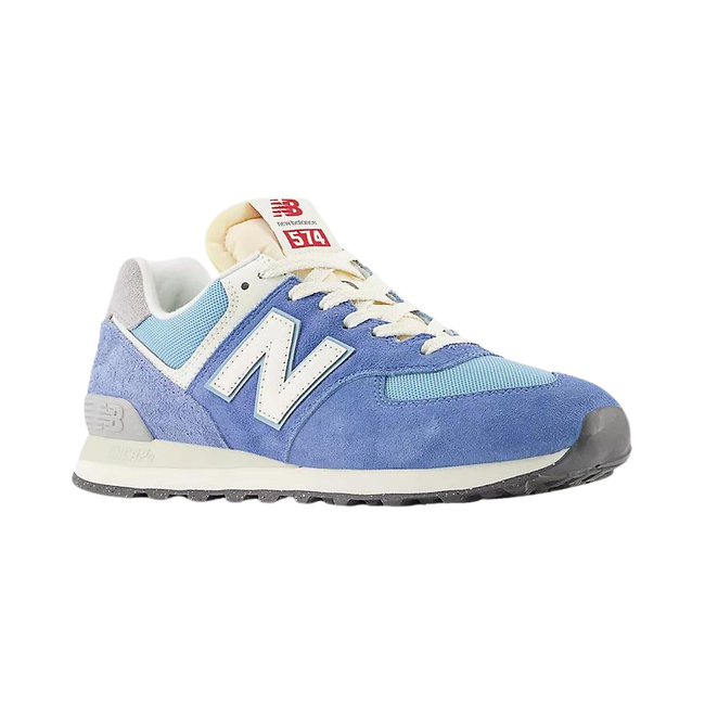 New Balance Unisex 574 Lifestyle Shoe Blue Laguna Sea Salt U574RCA