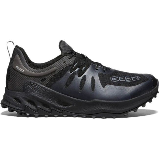 Keen Men&#39;s Zionic Waterproof Black/Black Hiking Shoe 1028051
