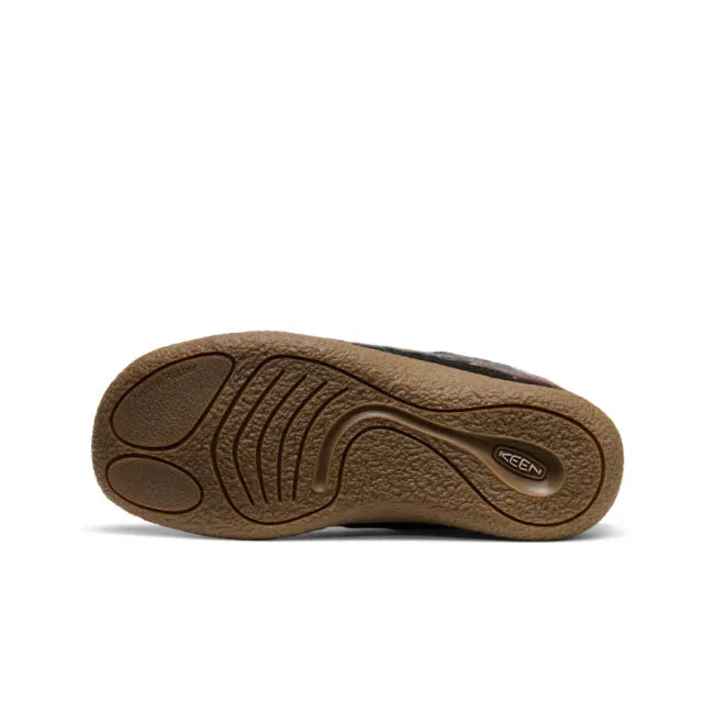 Sole of multi brown grey KEEN Women's Howser III Slide