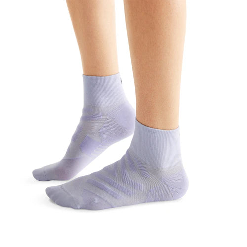 On Running Women's Performance Mid Sock 355.01379 Lavender | Anemone