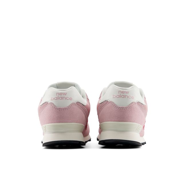 Rear heel view of New Balance Kids&