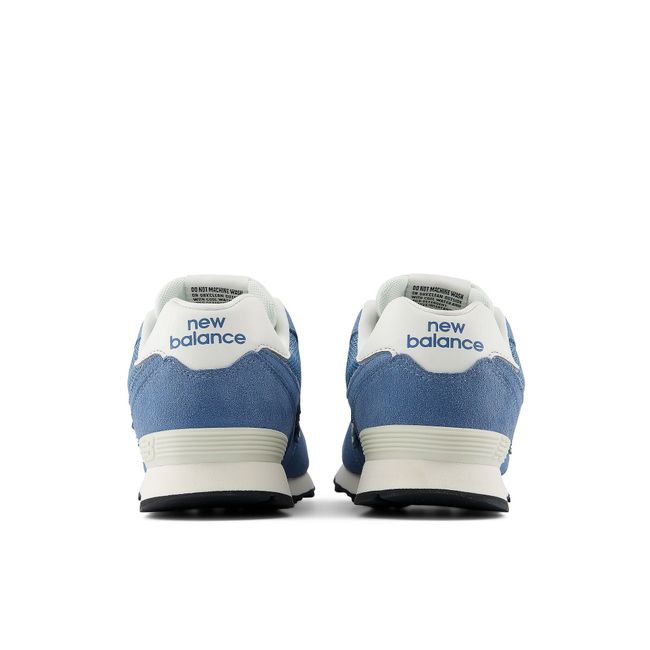 Rear heel view of New Balance Kids&