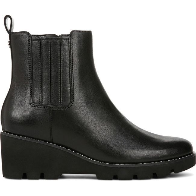 Vionic Women's Aria Wedge Ankle Bootie Black J0734L1001