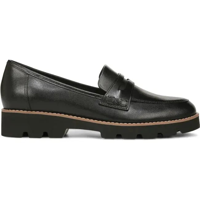Vionic Women's Cheryl II Loafer Black Leather  I7819L001