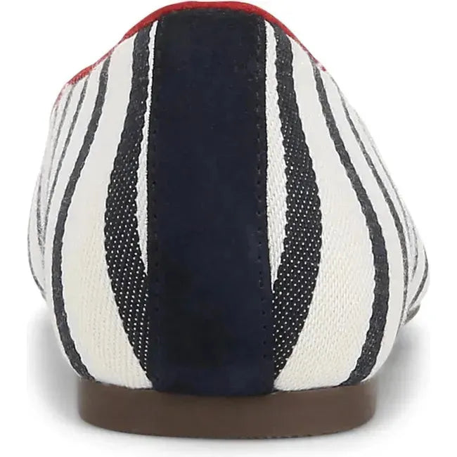 Vionic Women's Klara Ballet Flat Navy White Suede I8667F1403