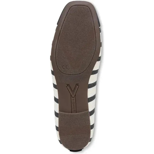 Vionic Women's Klara Ballet Flat Navy White Suede I8667F1403Vionic Women's Klara Ballet Flat Navy White Suede I8667F1403