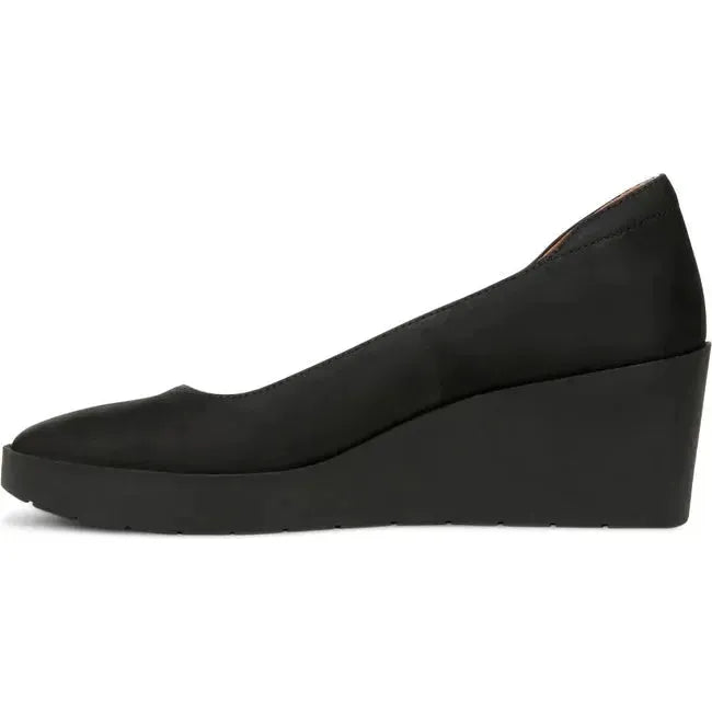 Vionic Women's Sereno Wedge Heel Black Nubuck I8693L1001
