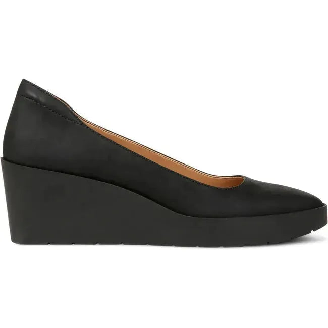 Vionic Women's Sereno Wedge Heel Black Nubuck I8693L1001