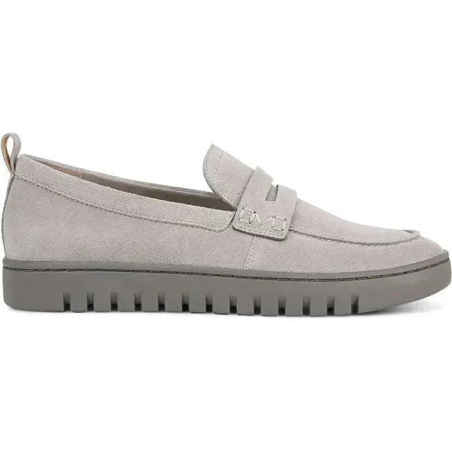 Vionic Women's Uptown Loafer Light Grey Suede I6609L1020