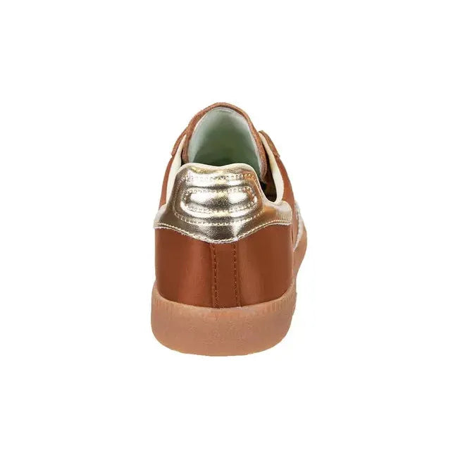 Heel of Back 70 Ghost women’s retro fashion street sneaker in brown