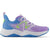 New Balance Kids' Rave Run V2 Running Shoe LILAC GLO/SKY BLUE/PIXEL GREEN GKRAVHG2