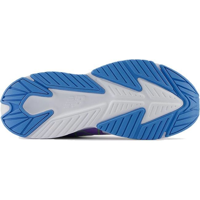 New Balance Kids' Rave Run V2 Running Shoe LILAC GLO/SKY BLUE/PIXEL GREEN GKRAVHG2