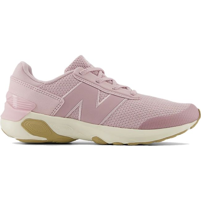 Lateral side of New Balance Big Kids' Fresh Foam 1440 V1 Running Shoe in Twilight Haze Pink