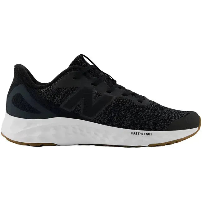 New Balance Kids' Fresh Foam Arishi V4 Running Shoe Black/Phantom GPARIAB4