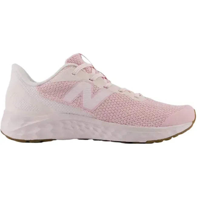 New Balance Kids' Fresh Foam Arishi V4 Running Shoe Pink Granite/Mid Century Pink GPARIAP4