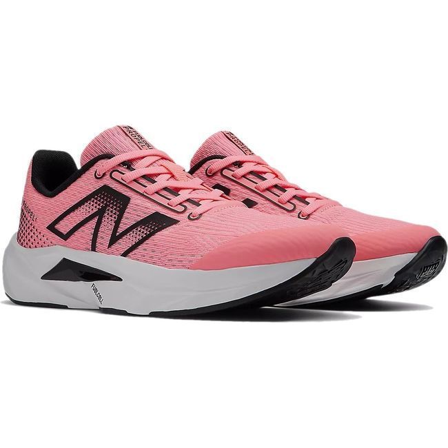 New Balance Kids' FuelCell Propel V5 Running Shoe Ultra Pink/Black GPFCPRP5