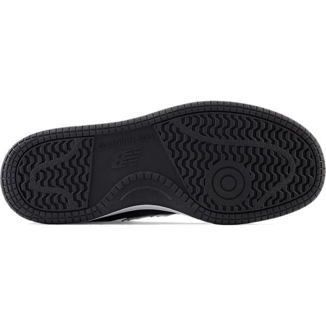 New Balance Kids' 480 LIfestyle Shoe Black/White GSB480BW