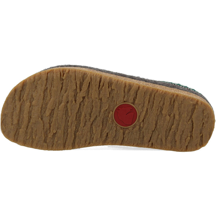 Sole of Haflinger Unisex GZ Clog in Grey