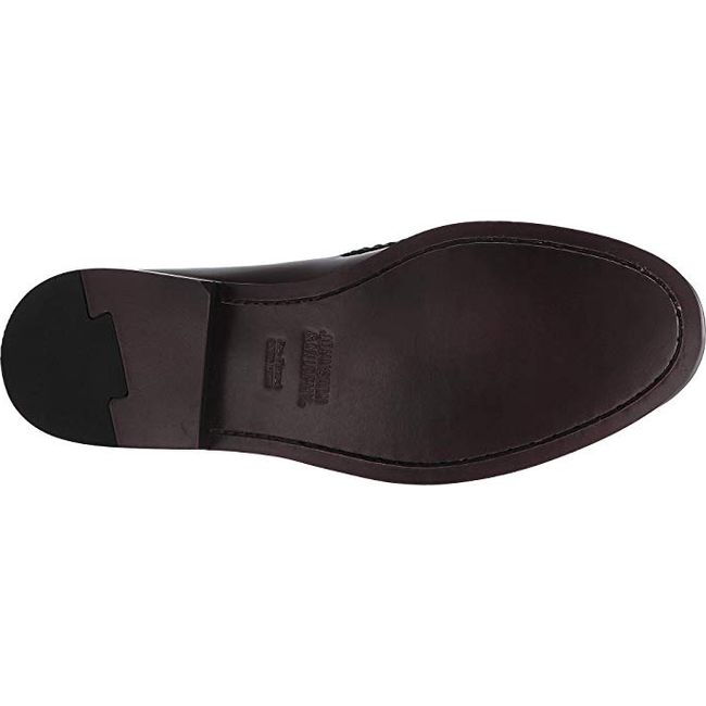 Johnston &amp; Murphy Men's Hayes Penny Dress Shoe Burgundy Brush-Off Leather 15-1093