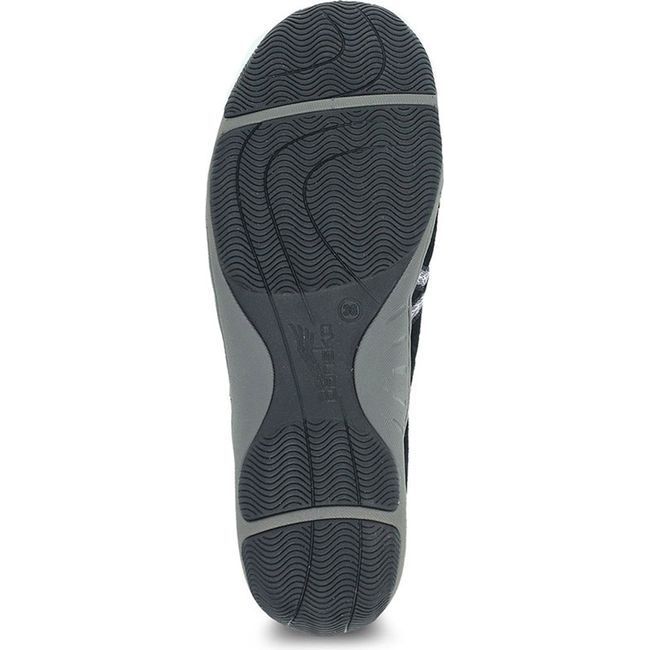 Dansko Women's Hayleigh Open Back Sneakers Black Suede 4855100285