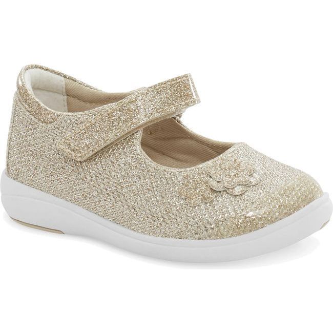 Stride Rite Kids' Holly Mary Jane Shoe Champagne BG019606