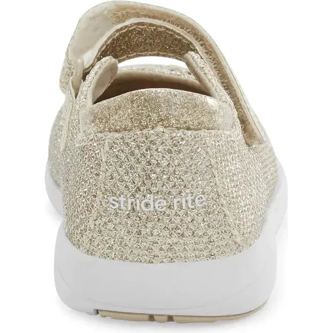 Stride Rite Kids' Holly Mary Jane Shoe Champagne BG019606