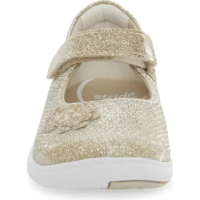 Stride Rite Kids' Holly Mary Jane Shoe Champagne BG019606