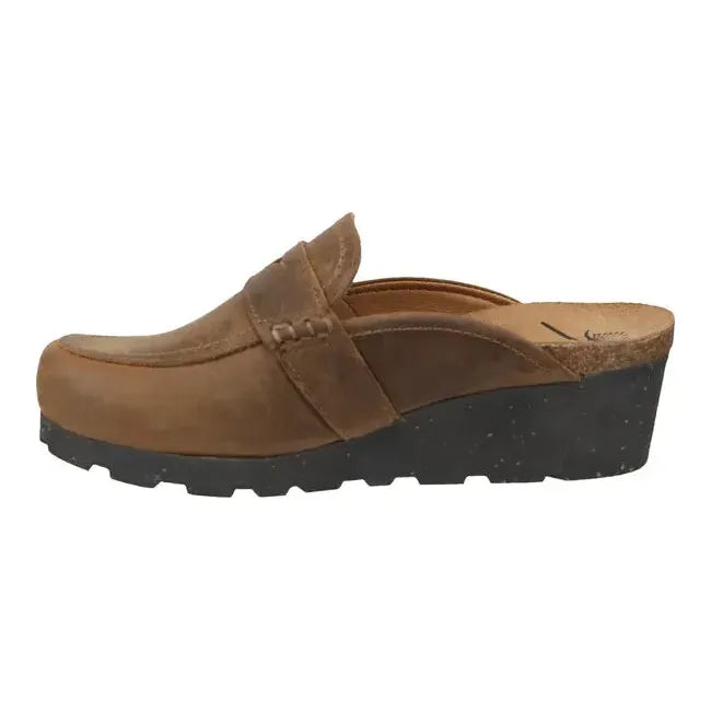 Off The Beaten Track Women's Homage Clog Brown