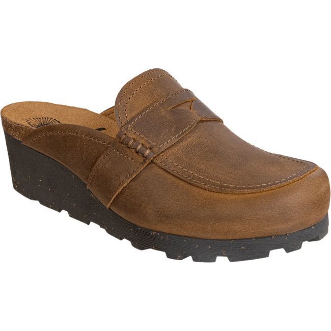 Off The Beaten Track Women's Homage Clog Brown