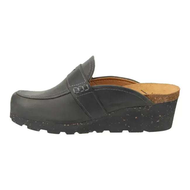 Off The Beaten Track Women's Homage Clog Charcoal