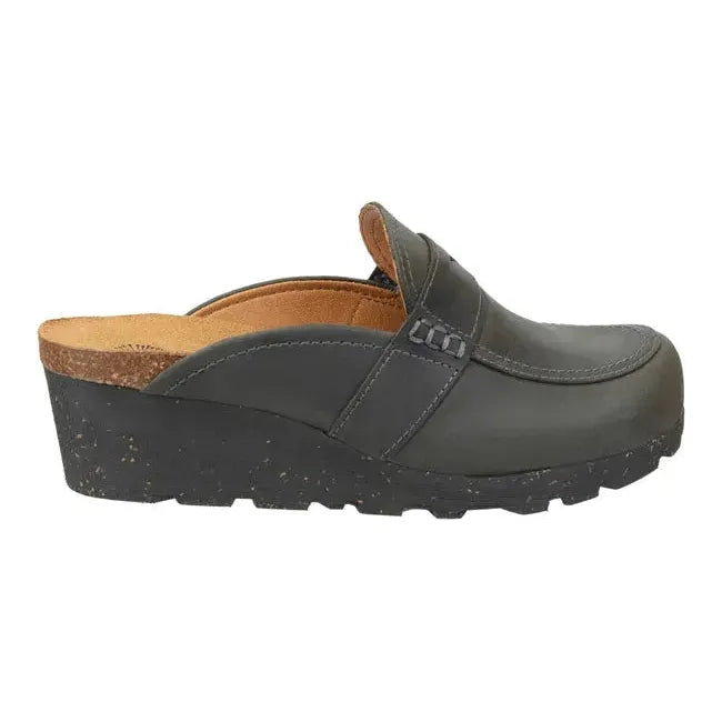 Off The Beaten Track Women's Homage Clog Charcoal