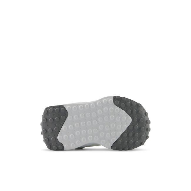 Outsole of the New Balance baby 327 showing the grippy tread pattern